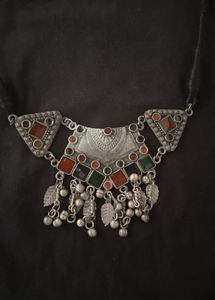Afghani Necklace &amp; Earrings Set