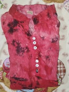 Stylish Tie-Dye Dress shut