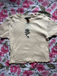 Forever 21 Dragon Graphic Tee