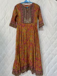 Embroidered Anarkali Kurta