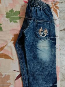 Blue Shaded Geans For Boys/girls