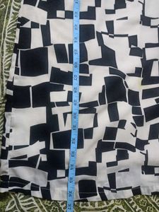 Stylish Geometric Print short Sleeve Dress