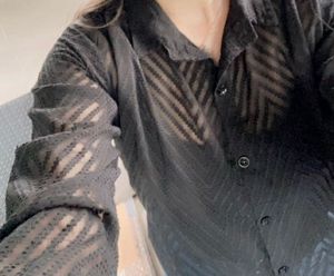 Mesh Black Shirt