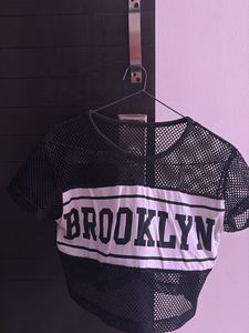 Brooklyn Mesh Crop Top