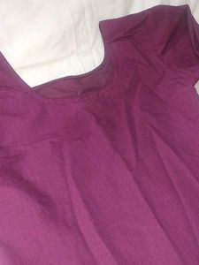 Elegant Purple Kurta