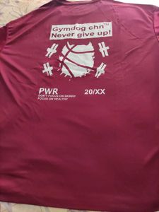 Gymdog Chn T-Shirt - Never Give Up!