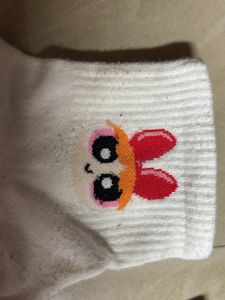 Powerpuff Girls White Socks