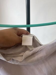 Ribbed Off-Shoulder Top