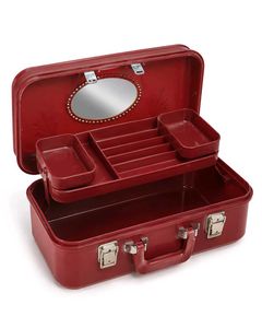Vintage Style Jewelry & Makeup Case
