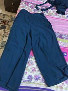 Stylish Teal Jumpsuit