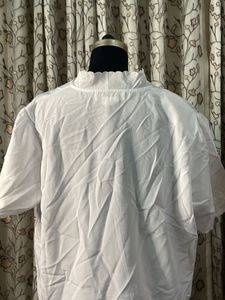 White Embroidered Blouse