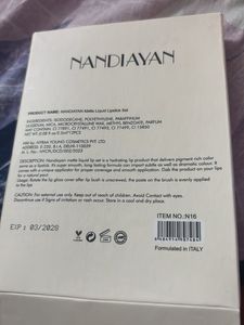 Nandiayan Liquid Lipstick Set