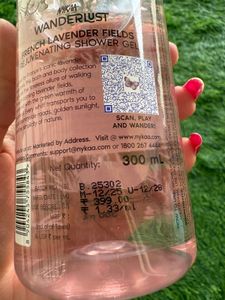 Nykaa Wanderlust French Lavender Shower Gel