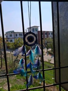 Handmade Dream Catcher with Feathers