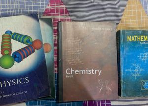 Class XI Physics, Chemistry & Maths Textbooks