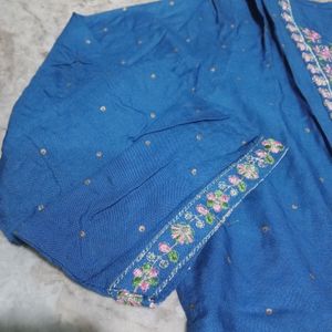 Anarkali Printed Rayon Set