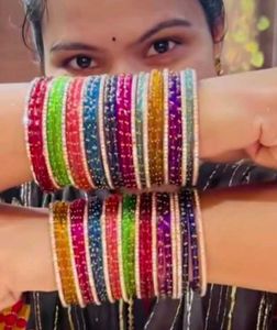 Navaratri spl bangles 🪷🫶✨🌈