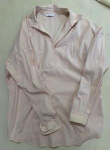 N.SHARP Pink Oversized Shirt