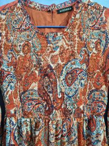 Anthea Paisley Print Midi Dress