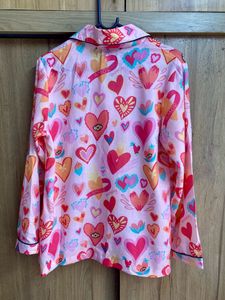 Lovely Pink Hearts Night Suit