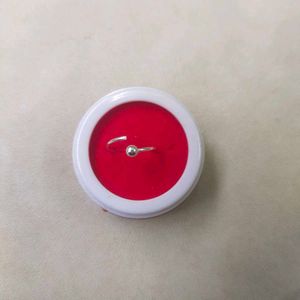 Pure 925 Sterling Silver Ball Closure Nose Ring