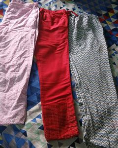 3 Pairs of Women's Palazzos