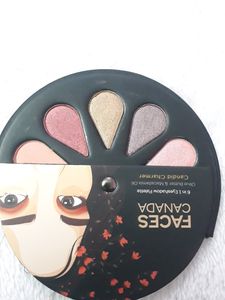 Facescanada 6 In 1 Eyeshadow palette Candid Chamer