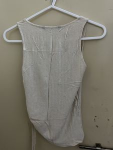Zudio Beige Textured Tank Top