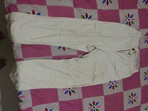 Cream Colored Casual Pants