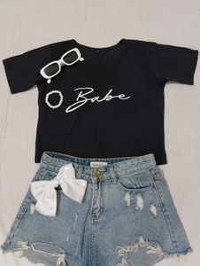 Black Babe Top