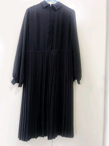 Elegant Black Long Sleeve Dress