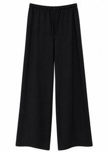 Black Wide Leg Lounge Pants