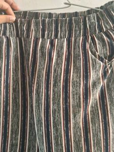 Striped Wide Leg Pants