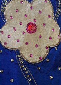 Silk DUPPATTA with Full Work On It.