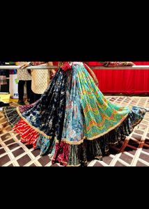 Bohemian Patchwork Lehenga Skirt