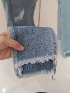 Distressed Denim Jeans
