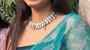 Elegant Oxidized Silver Necklace Set