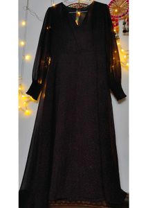 Elegant Black Midi Dress