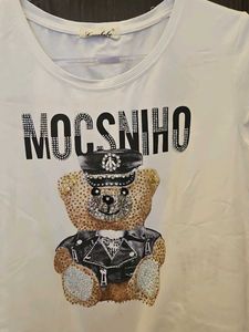 Cute Teddy Bear Graphic T-Shirt