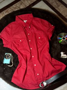 Pinterest Office Core Reddish Pink Shirt
