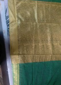 Green Dress Material