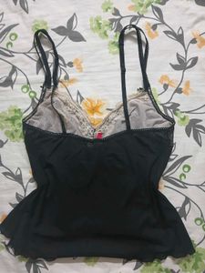 Lace Trim Camisole Slip