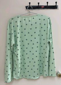 Cute Bow Print Pajama Set