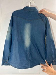 Classic Blue Denim Shirt