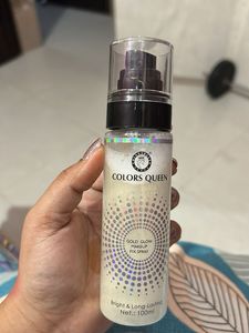 Colors Queen Gold Glow Makeup Fix Spray