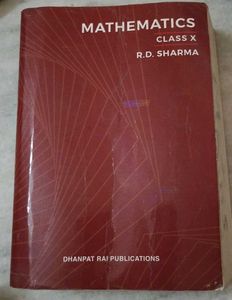 R.D. Sharma Mathematics Class 10 Book
