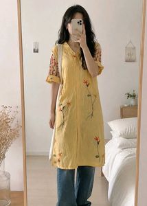 Yellow Floral Print Kurta💛🌺