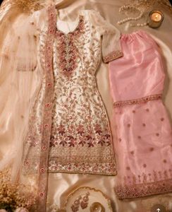 Elegant Embroidered garara with Dupatta