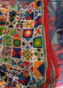 Multicolour dupatta for women