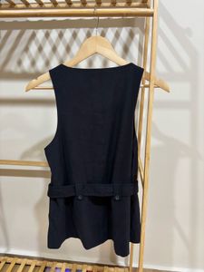 H&amp;M Women’s Black Belted Waistcoat 🖤